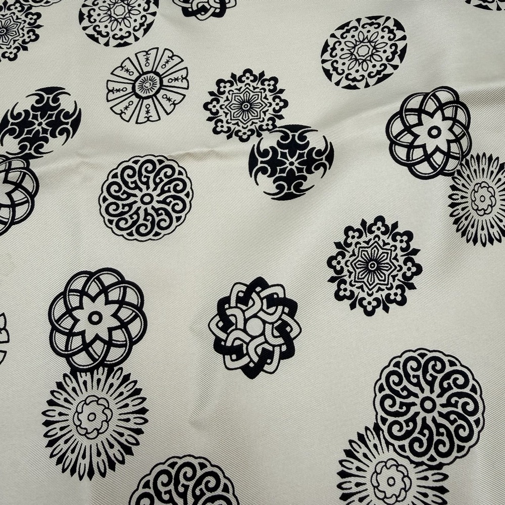Vtg Rare Metropolitan Museum Of Art Italian Silk Scarf Celtic Knot Mandala Nice
